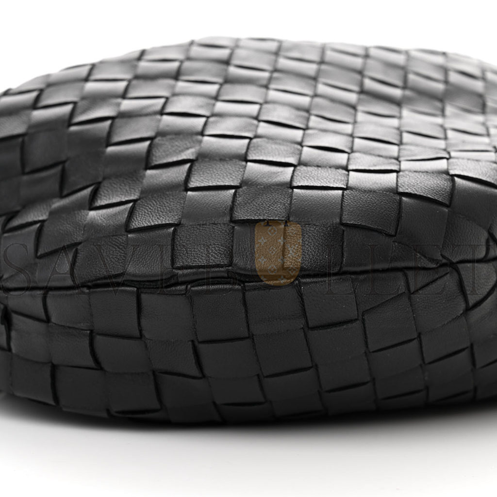 BOTTEGA VENETA NAPPA INTRECCIATO TEEN JODIE HOBO BLACK (37*25*8cm) BOTTEGA VENETA NAPPA INTRECCIATO TEEN JODIE HOBO BLACK (37*25*8cm)